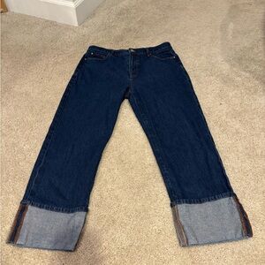 Ann Taylor Men's Dark Blue Straight Jeans